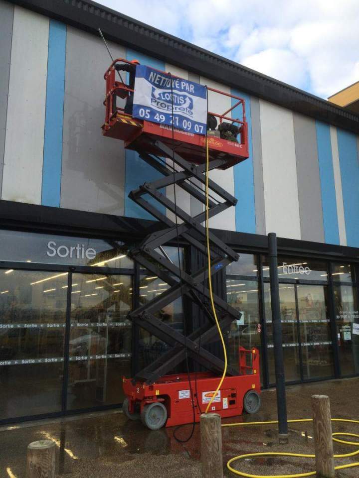 Services de nettoyage bardages Vienne